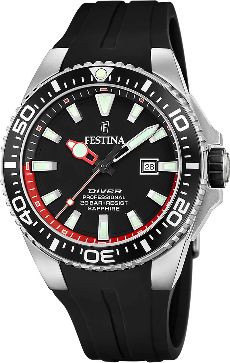Festina Diver F20664/3 Herrenuhr • Saphirglas • 20 ATM