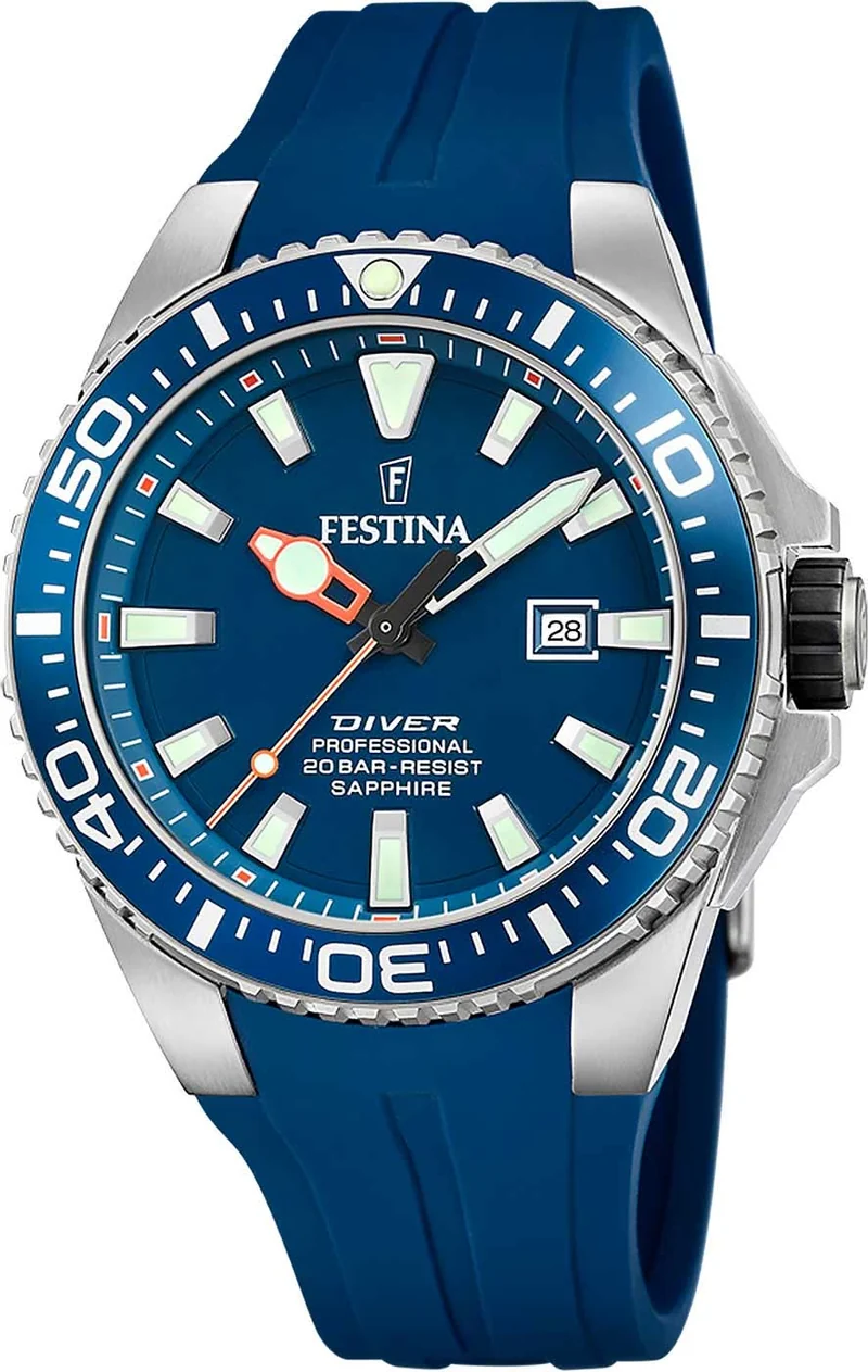 Festina The Originals F20664/1 Herrenuhr • Saphirglas • 20 Bar