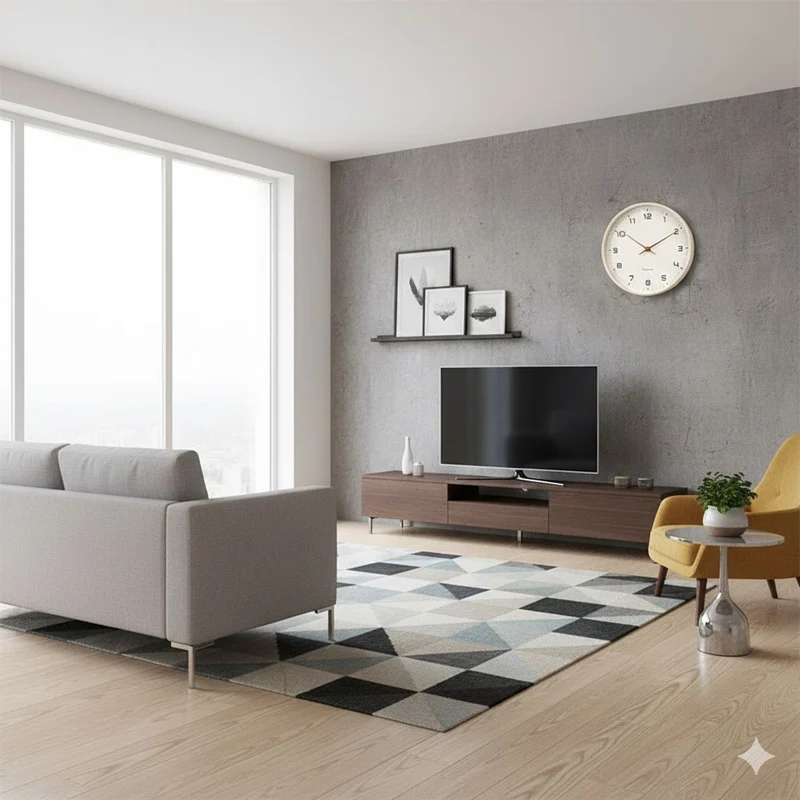 Houten Wandklok Scandinavisch Minimalistisch Stil 25cm 30cm Rond | Sansoti