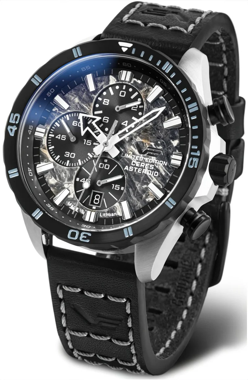 Vostok Europe Ceres Asteroid 6S10-320E693 Herrenuhr • Echtes Marmor-Zifferblatt • 20 ATM