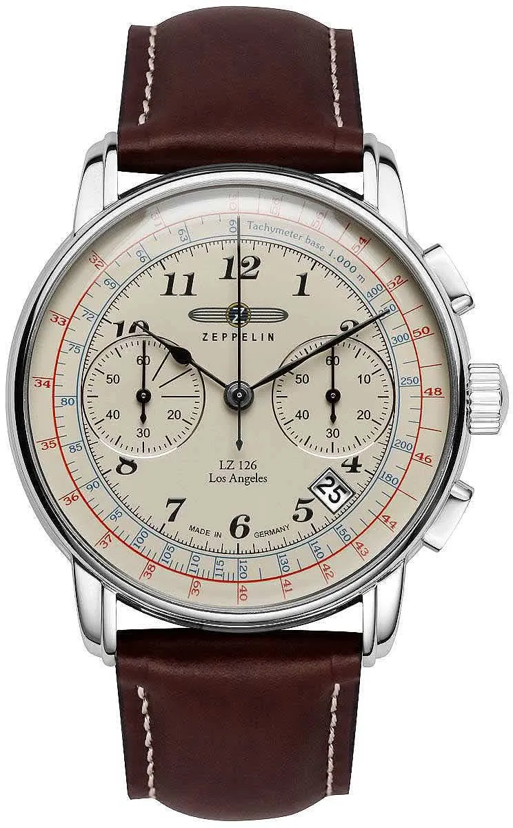 Zeppelin New Captain's Line 8711-8 Herrenuhr • Automatik