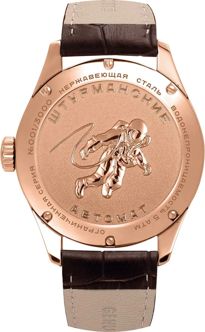 Sturmanskie Open Space NH36/1899773 Herrenuhr • Legendäre Weltraum-Historie • Retro-Design