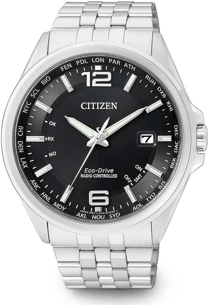 Citizen CB0010-88E Herrenuhr • Eco-Drive Funk • Kratzfestes Saphirglas