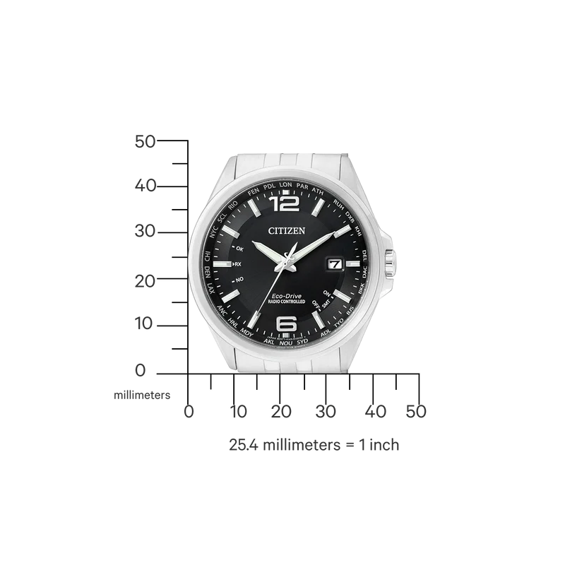 Citizen CB0010-88E Herrenuhr • Eco-Drive Funk • Kratzfestes Saphirglas