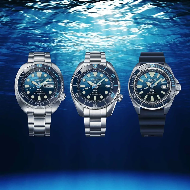 Seiko Prospex SRPK01K1 Herrenuhr • PADI Special Edition • Saphirglas