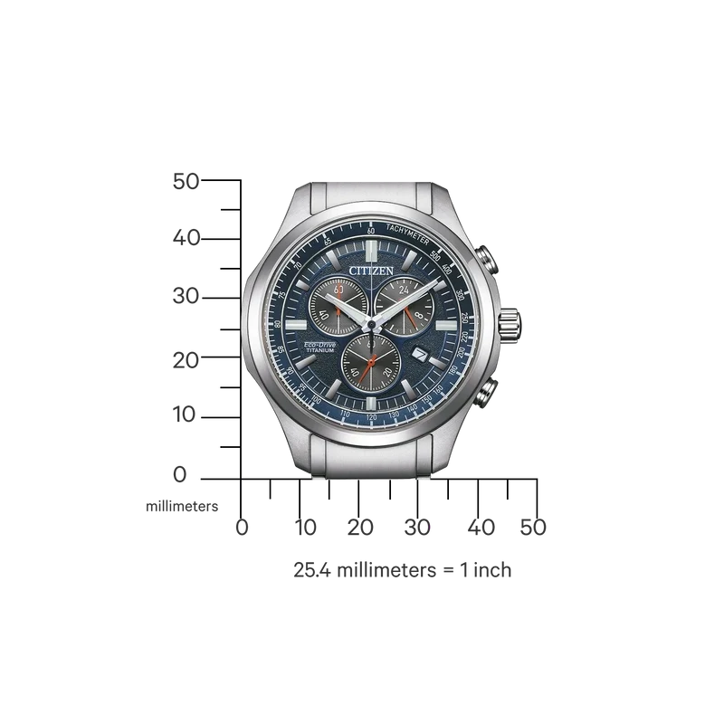 Citizen Super Titanium AT2530-85L Herrenuhr • Eco-Drive • Saphirglas