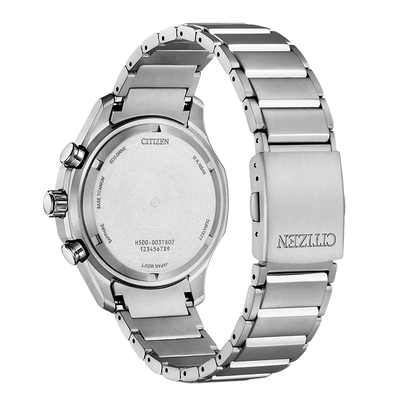 Citizen Super Titanium AT2530-85A Herrenuhr • Eco-Drive • Saphirglas