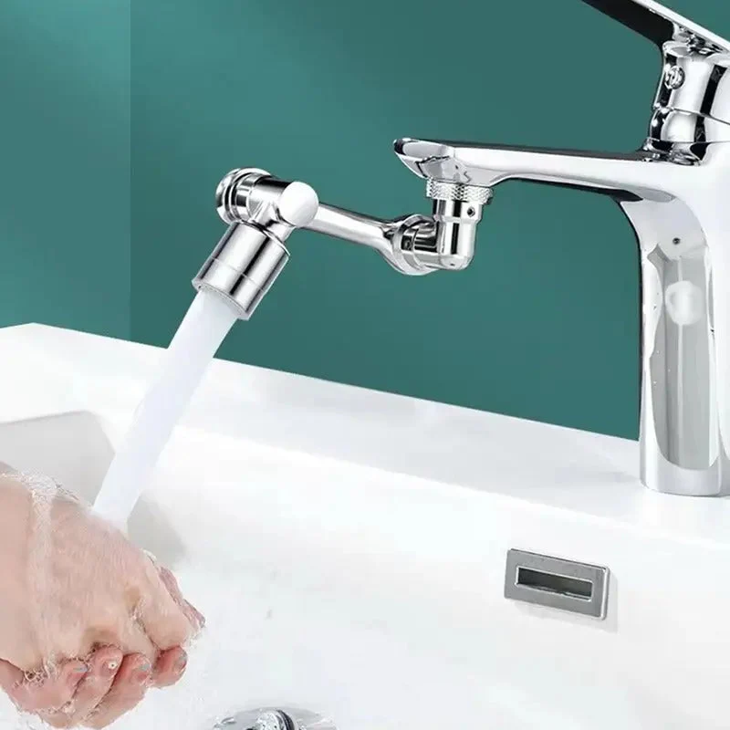 Draaibare Kraanopzetstuk met Viervoudig Filtersysteem 1080° Rotatie Spatvrij Waterbesparend voor Keuken Kraan | Sansoti
