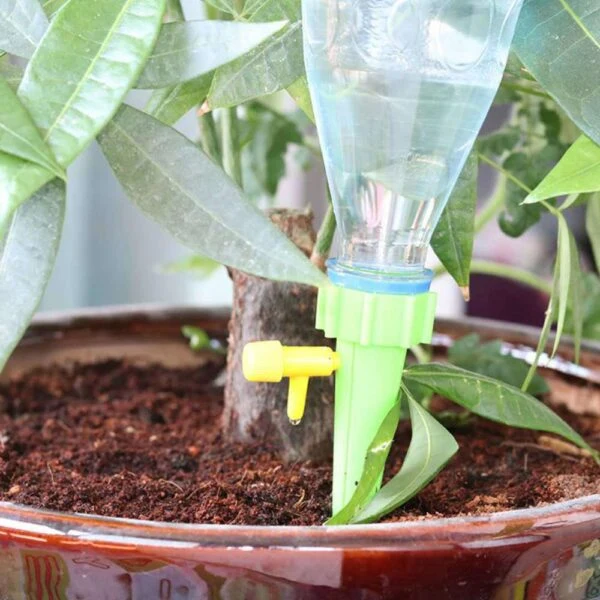 Automatisch Irrigatiesysteem Druppelvorm Steen voor Kamerplanten Tuinplanten Vakantie Zelfdrenken Watergever | Sansoti