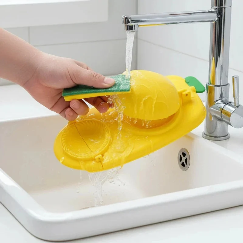 Deegvormer 2-in-1 voor Ravioli en Dumplings Handmatige Pastamaker Keukengereedschap 27,5 x 23 cm Thuiskoken | Sansoti