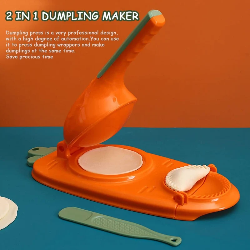 Deegvormer 2-in-1 voor Ravioli en Dumplings Handmatige Pastamaker Keukengereedschap 27,5 x 23 cm Thuiskoken | Sansoti