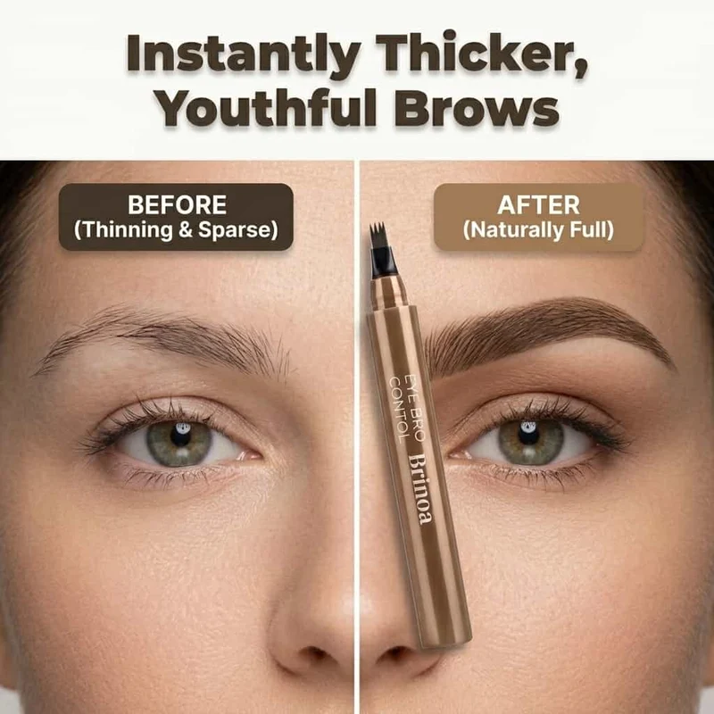 Wenkbrauwpotlood Watervast Micro Precisie Haarlijn Strokes Langhoudend 12 Uur Natuurlijk Effect Make-up | Sansoti