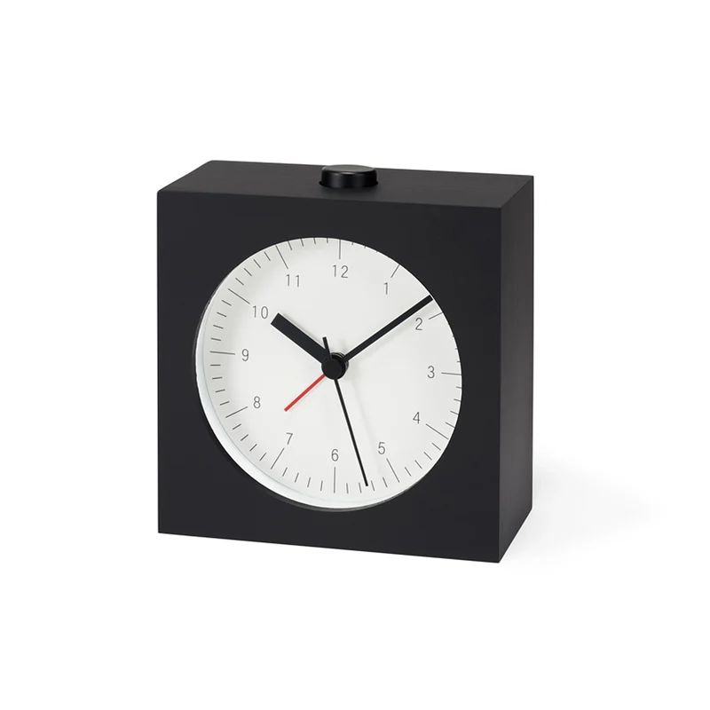 Lemnos City Pop YK22-05-WH Wecker Weiß • Sweep-Uhrwerk • Snooze- und Lichtfunktion