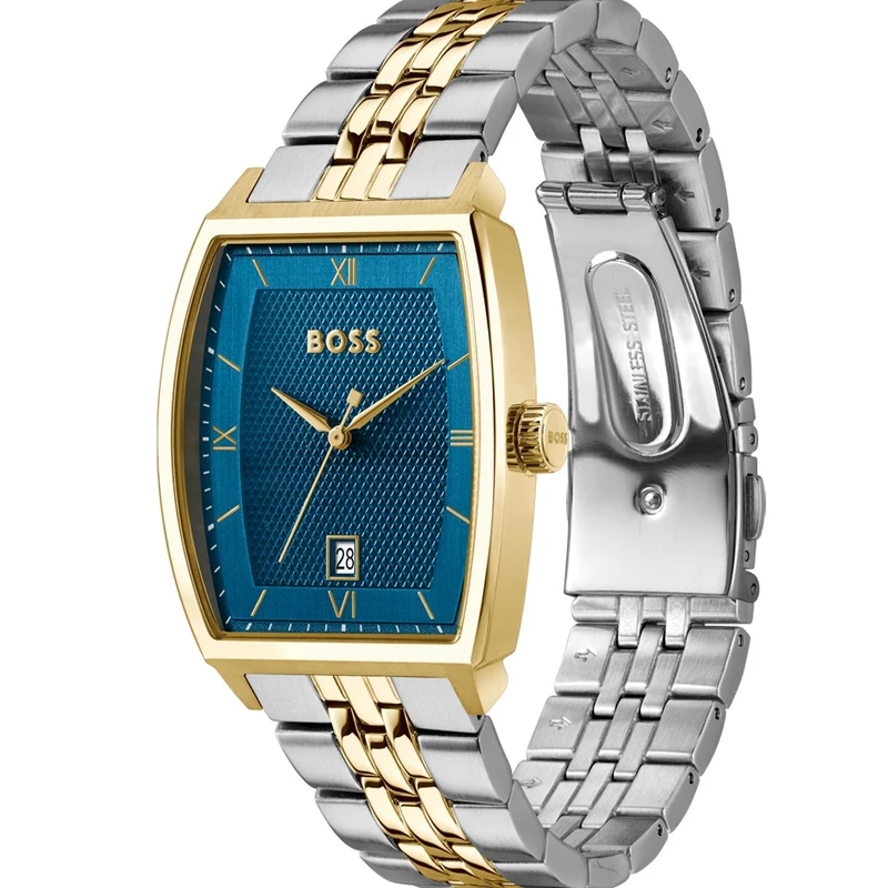 BOSS Principle 1514354 Herren Armbanduhr • Klassisches Design • Elegante Herrenuhr