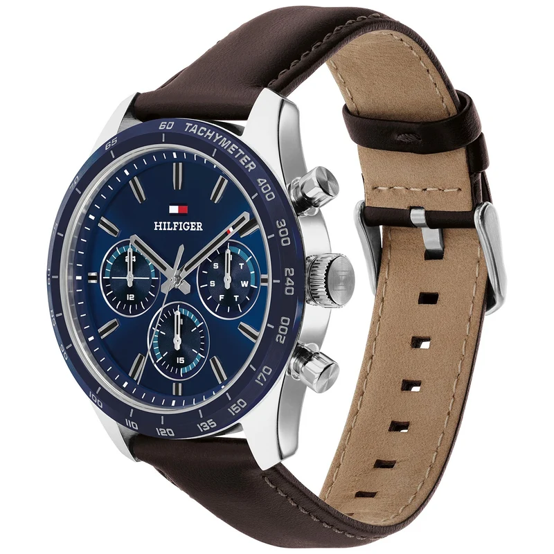 Tommy Hilfiger Hampton 1792276 Herren Armbanduhr • Klassisches Design • Quarzwerk