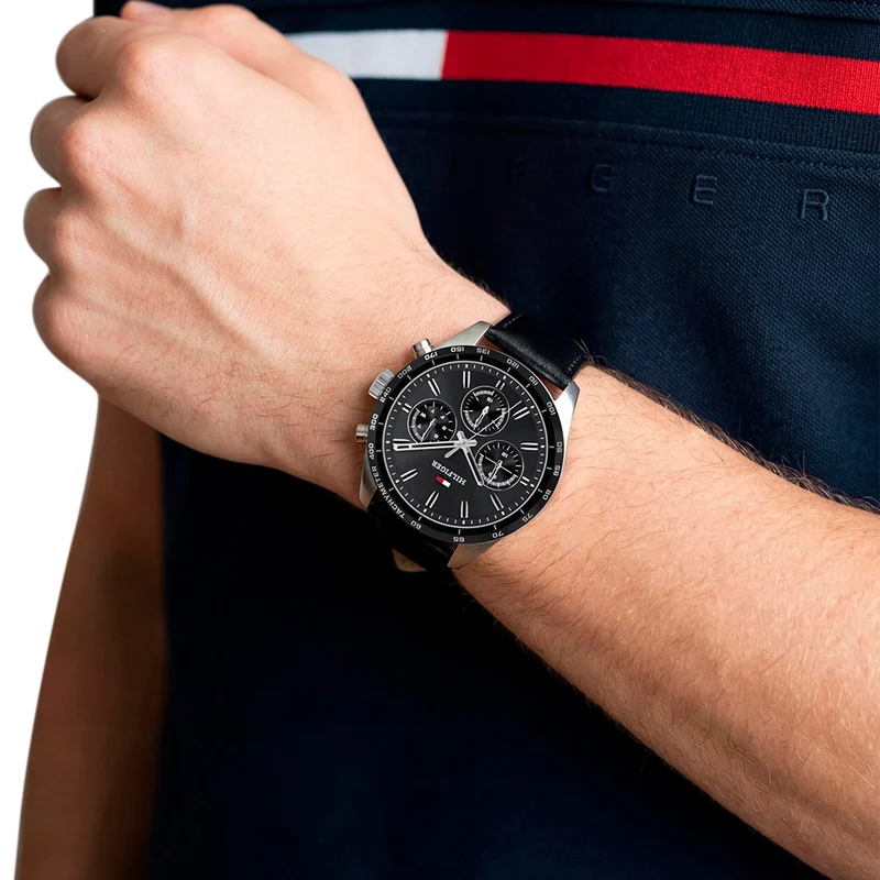 Tommy Hilfiger Hampton 1792277 Herren Armbanduhr • Quarzwerk • Klassisches Design