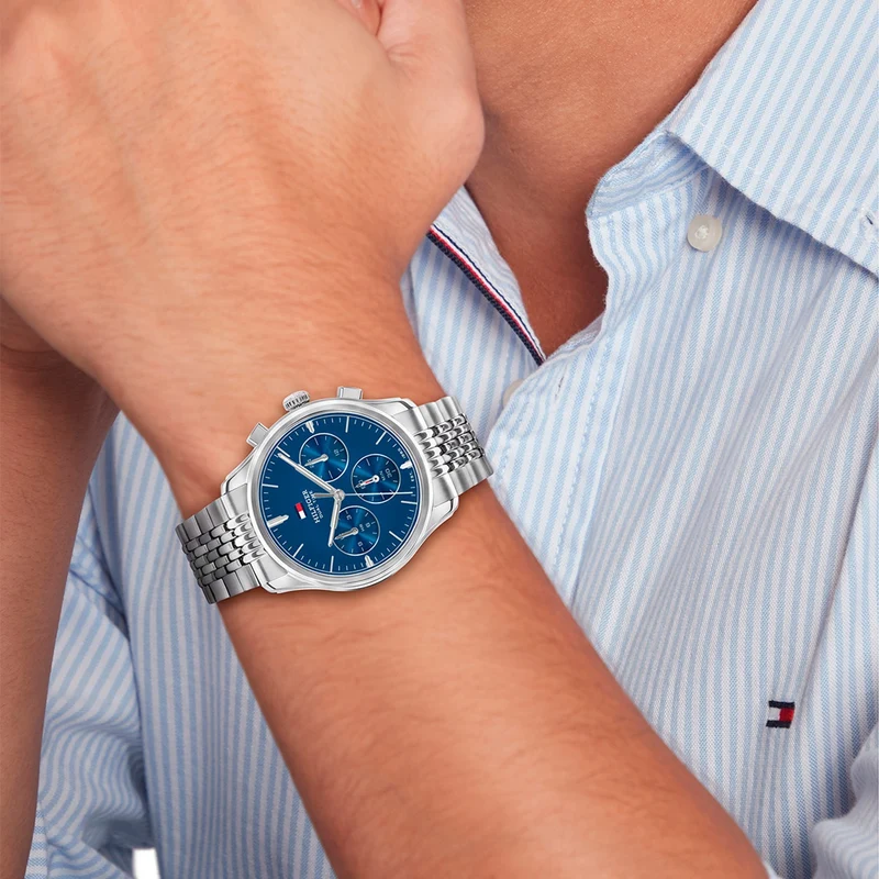 Tommy Hilfiger Bryant 1710811 Herren Armbanduhr • Klassisches Design • Quarzwerk