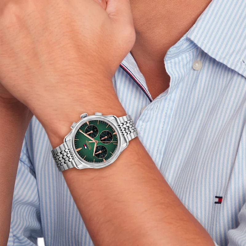 Tommy Hilfiger Bryant 1710813 Herren Armbanduhr • Quarzwerk • Klassisches Design