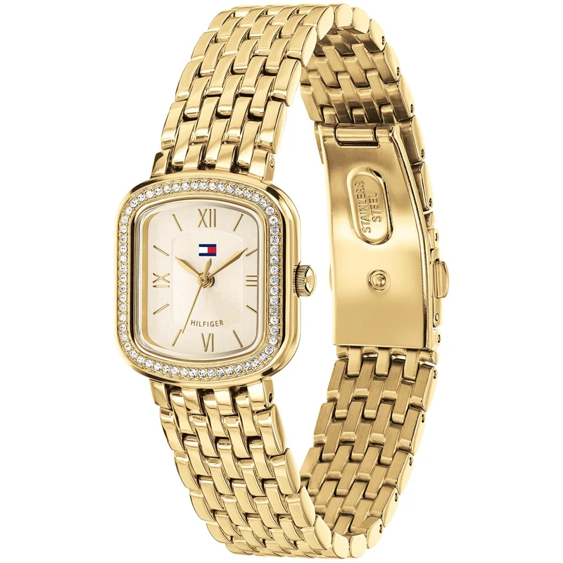 Tommy Hilfiger Abby 1782923 Damen Armbanduhr • Klassisches Design • Quarzwerk
