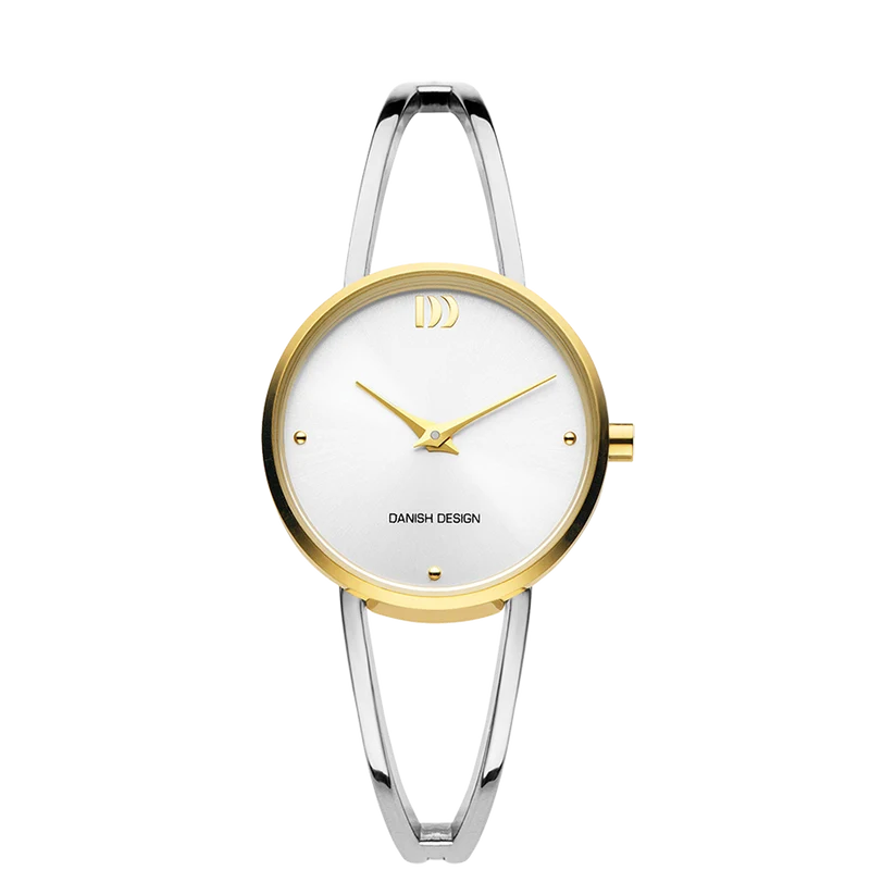Danish Design Chloe IV65Q1230 Damenuhr Silber • Mineralglas • Armreif-Design