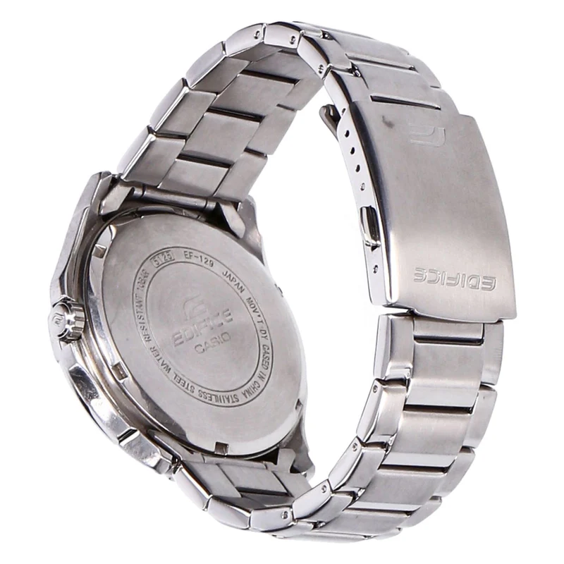 Casio Edifice EF-129D-2AVEF Edelstahl Herren