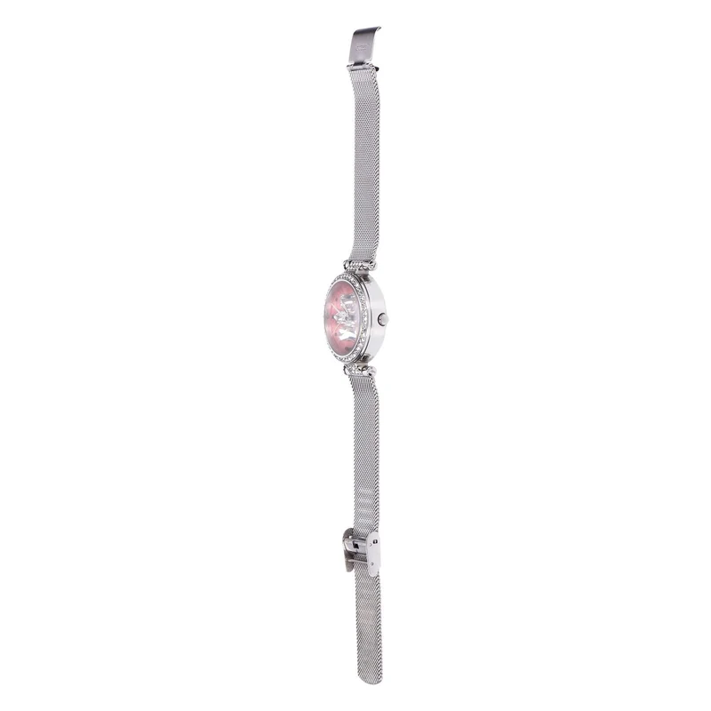 Guess Damenuhr Sparkling Pink Edelstahl