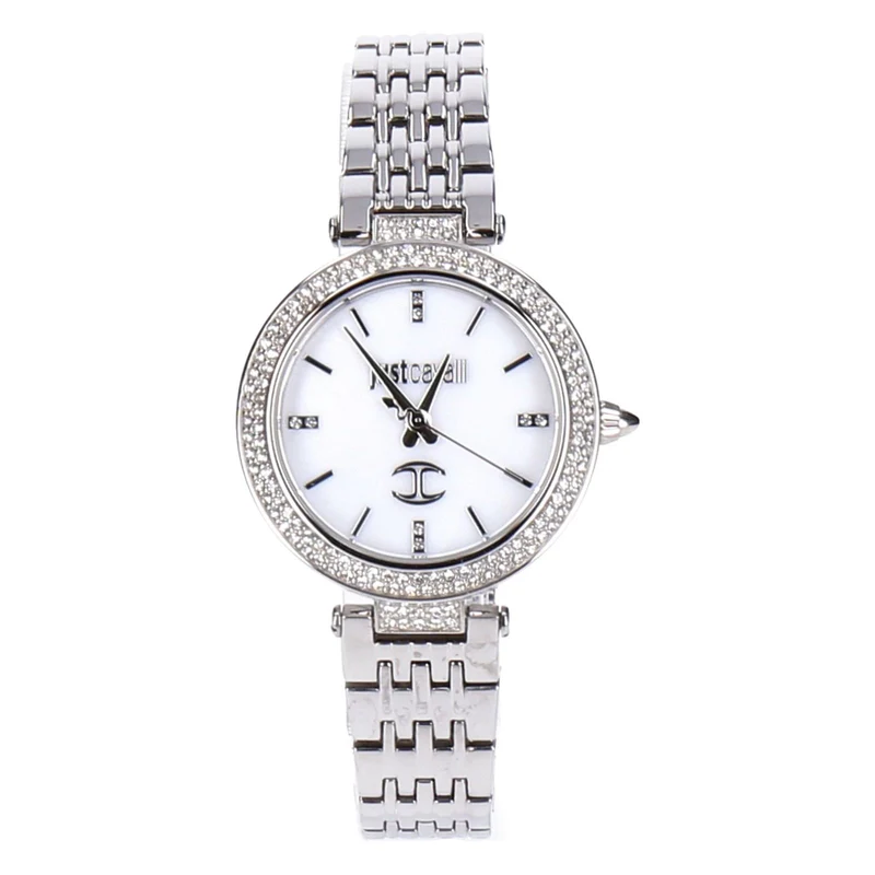 Just Cavalli Savoca Damen Armbanduhr Edelstahl