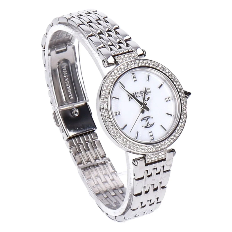 Just Cavalli Savoca Damen Armbanduhr Edelstahl