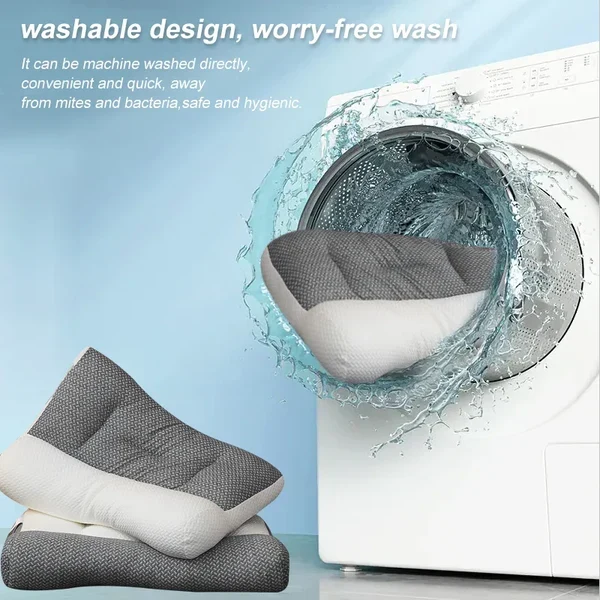 Ergonomisch Nekkussen met Geheugenschuim voor Zij- en Rugslaper Optimale Nekondersteuning Comfort Slaapkussen | Sansoti