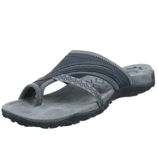 Orthopedische Dames Sandalen met Kruisbanden Voetsteun en Teenspreider voor Dagelijks Comfort Casual Zomer | Sansoti