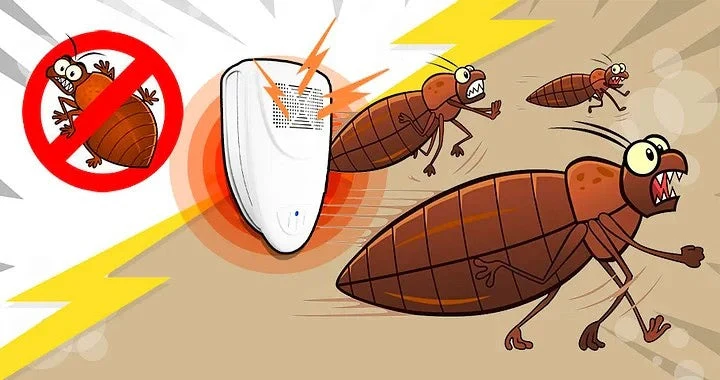 Ultrasone Ongediertebestrijder tegen Bedwantsen Kamerbreed Veilig voor Kinderen Huisdieren Effectief | Sansoti