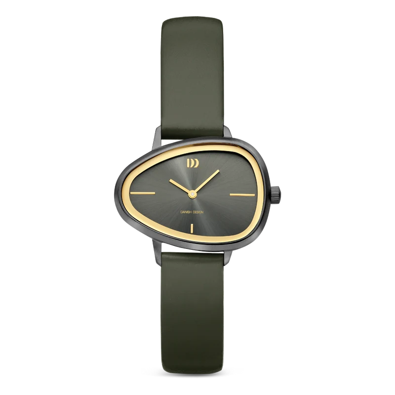 Danish Design Elvsten IV16Q1305 Damen Armbanduhr Grau • Mineralglas • Skandinavisches Design