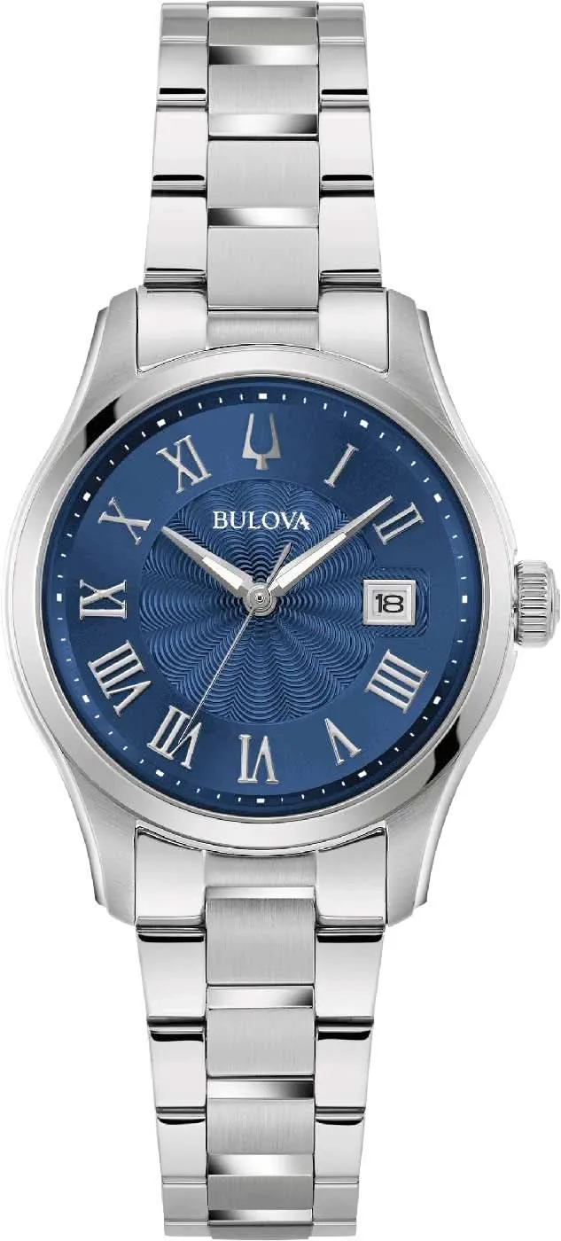 Bulova Wilton 96M163 Damenuhr • Markantes Design • Edelstahl