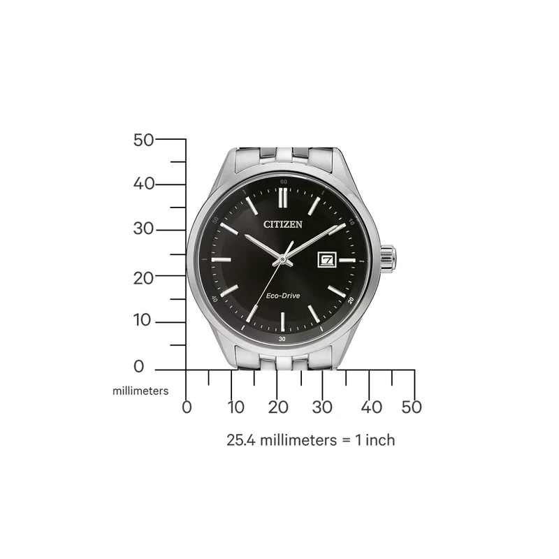 Citizen Eco-Drive BM7251-88E Herrenuhr • Eco-Drive Solarantrieb • Kratzfestes Saphirglas