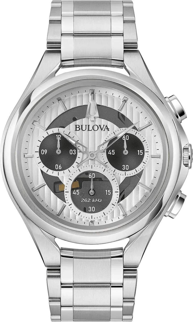 Bulova Jet Star 96A301 Herrenuhr • High-Frequency Quarz • Heritage Design
