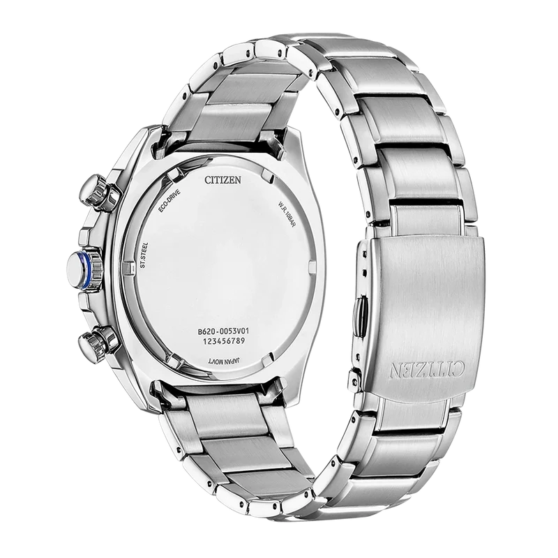Citizen CA4560-81L Herrenuhr • Eco-Drive Lichtantrieb • Präziser Chronograph