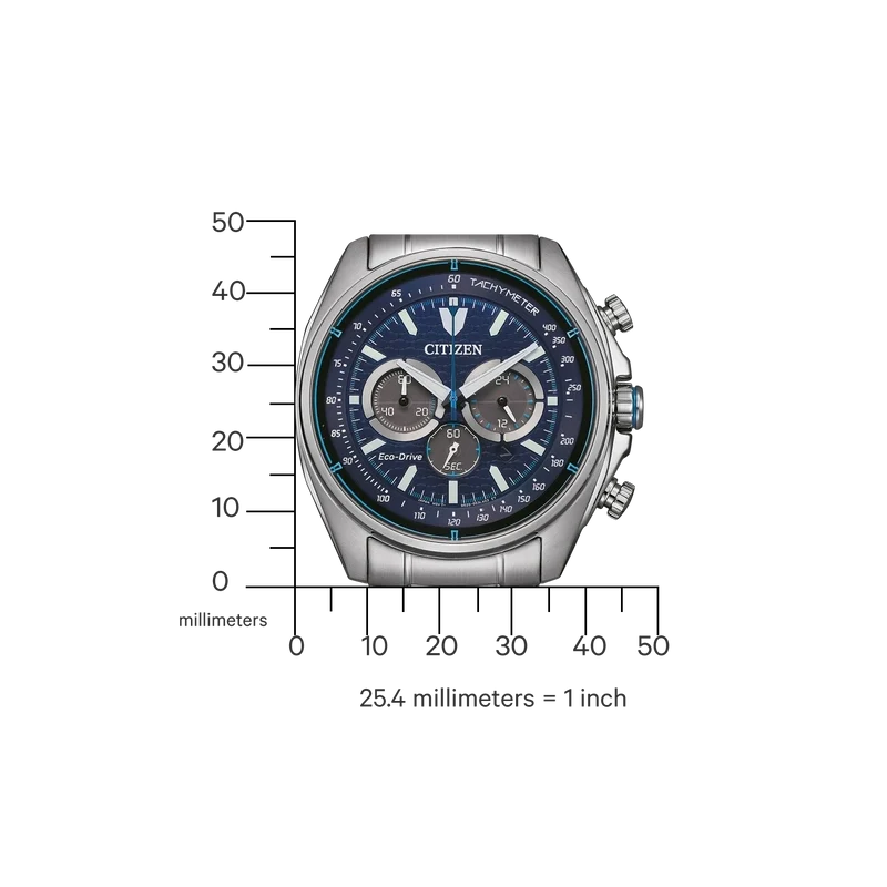 Citizen CA4560-81L Herrenuhr • Eco-Drive Lichtantrieb • Präziser Chronograph