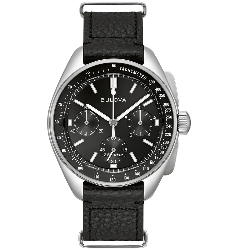 Bulova Lunar Pilot 96K111 Herrenuhr • 262 kHz Quarzwerk • Apollo 15 Heritage