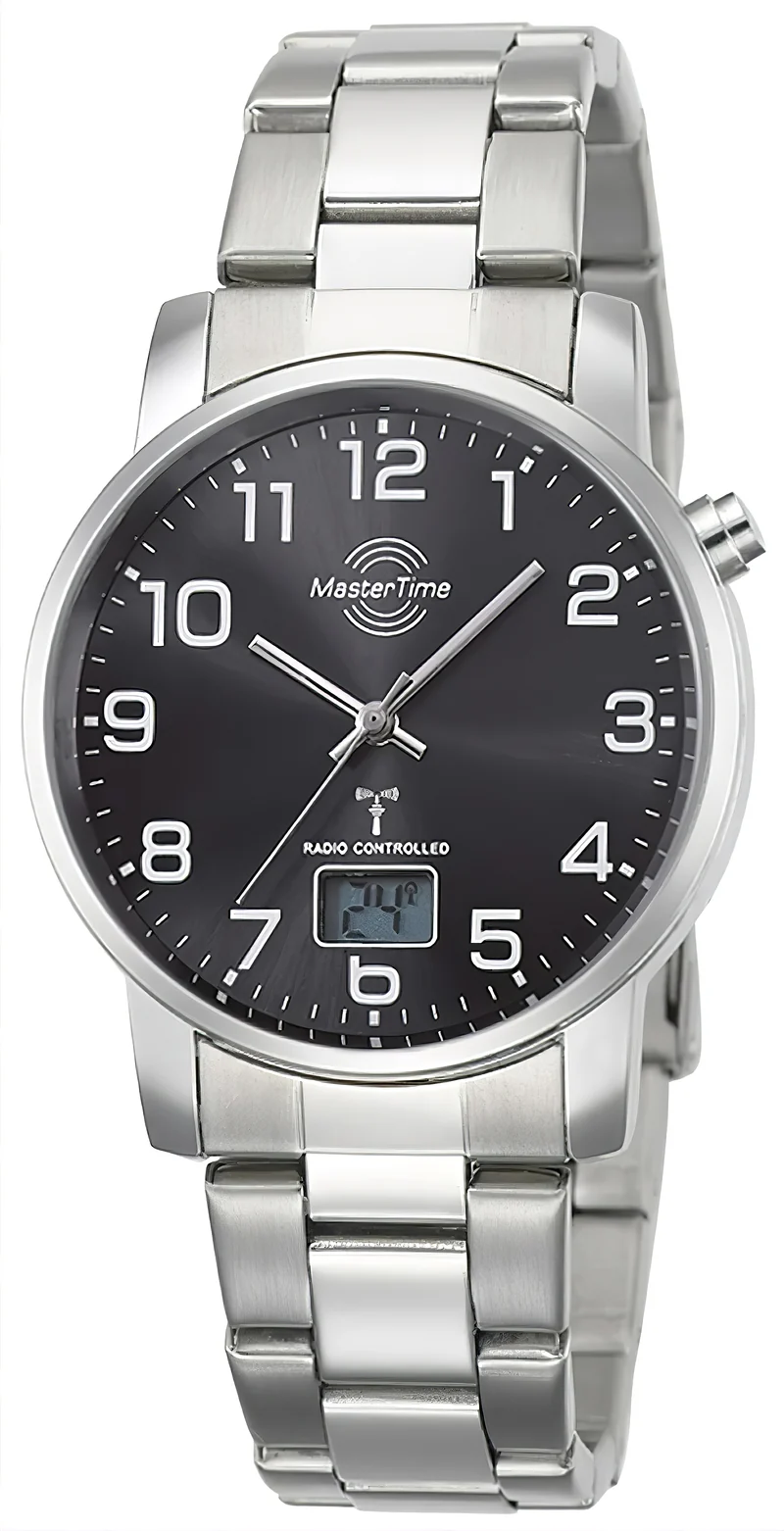 Master Time Expert MTGA-10694-21M Herrenuhr • Funk & Solar • Präzision
