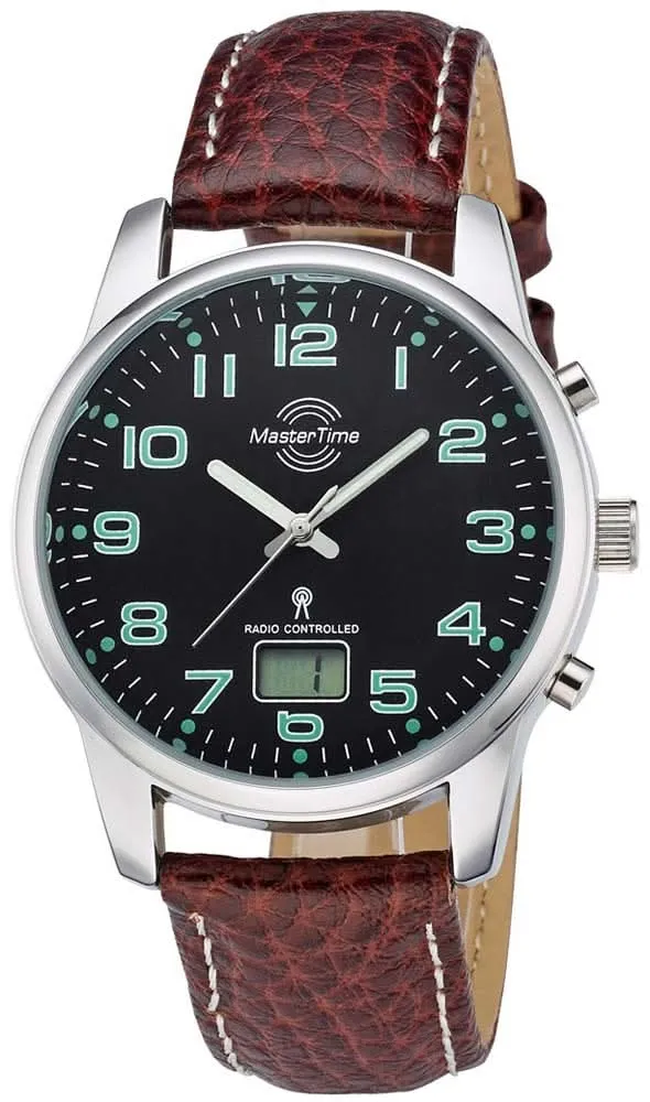 Master Time Super Power MTGA-10426-22L Herrenuhr • Funktechnologie • Hohe Präzision