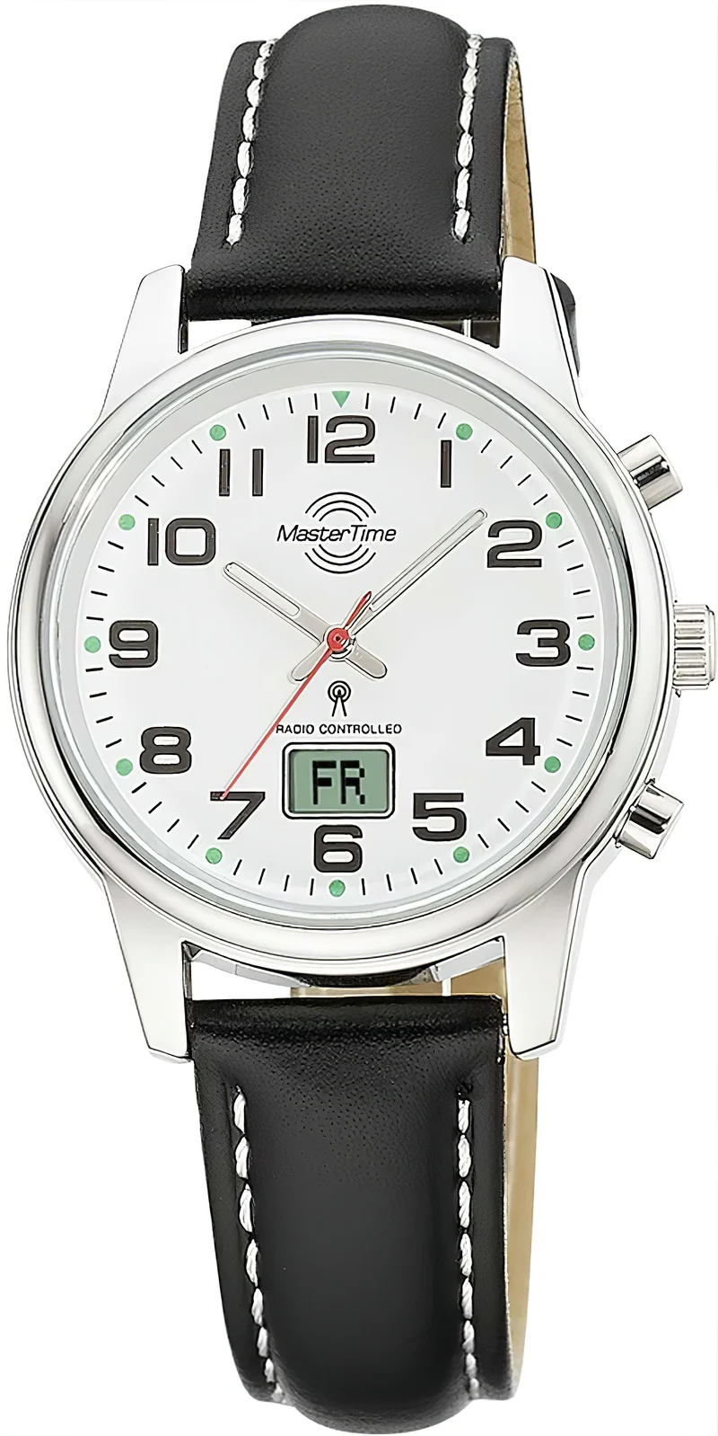 Master Time Specialist MTLA-10817-12L Damenuhr • Funkpräzision • Leder