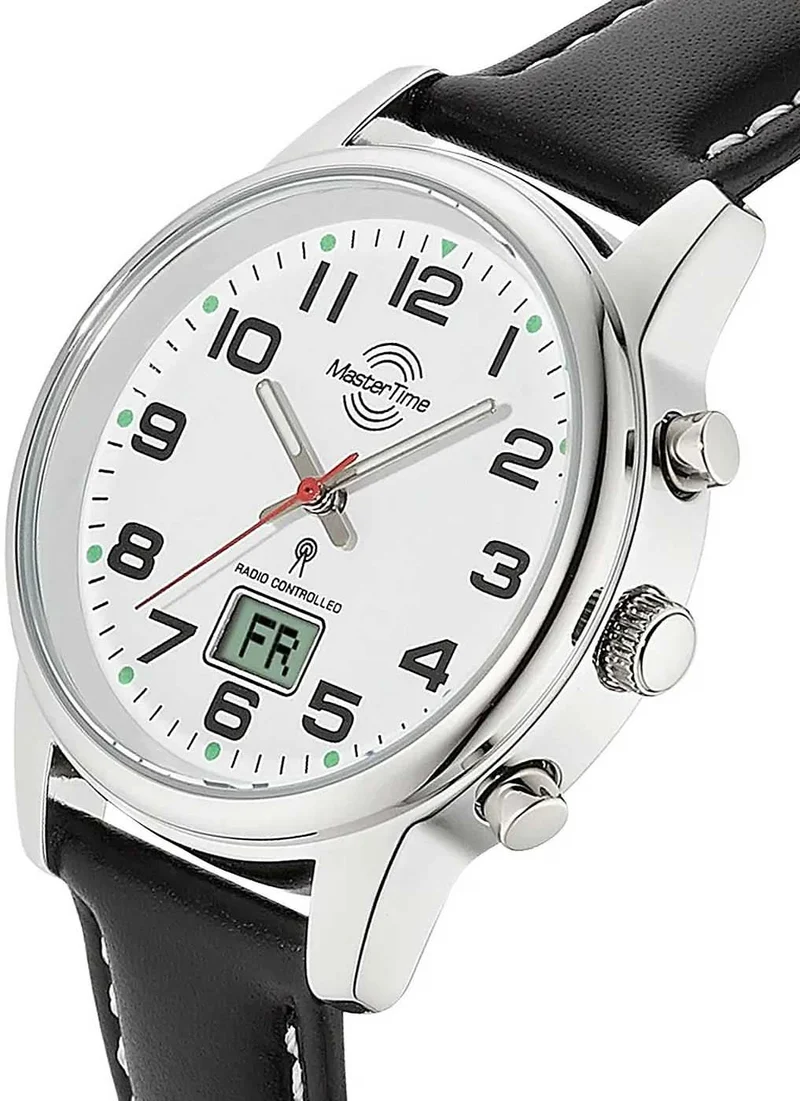 Master Time Specialist MTLA-10817-12L Damenuhr • Funkpräzision • Leder