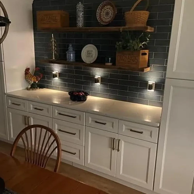 Nachtlampje Stopcontact LED Dimbaar Warm Wit 1W 100 Lumen Schemersensor Slaapkamer Gang Badkamer Kinderkamer Automatisch EU Stekker | Sansoti