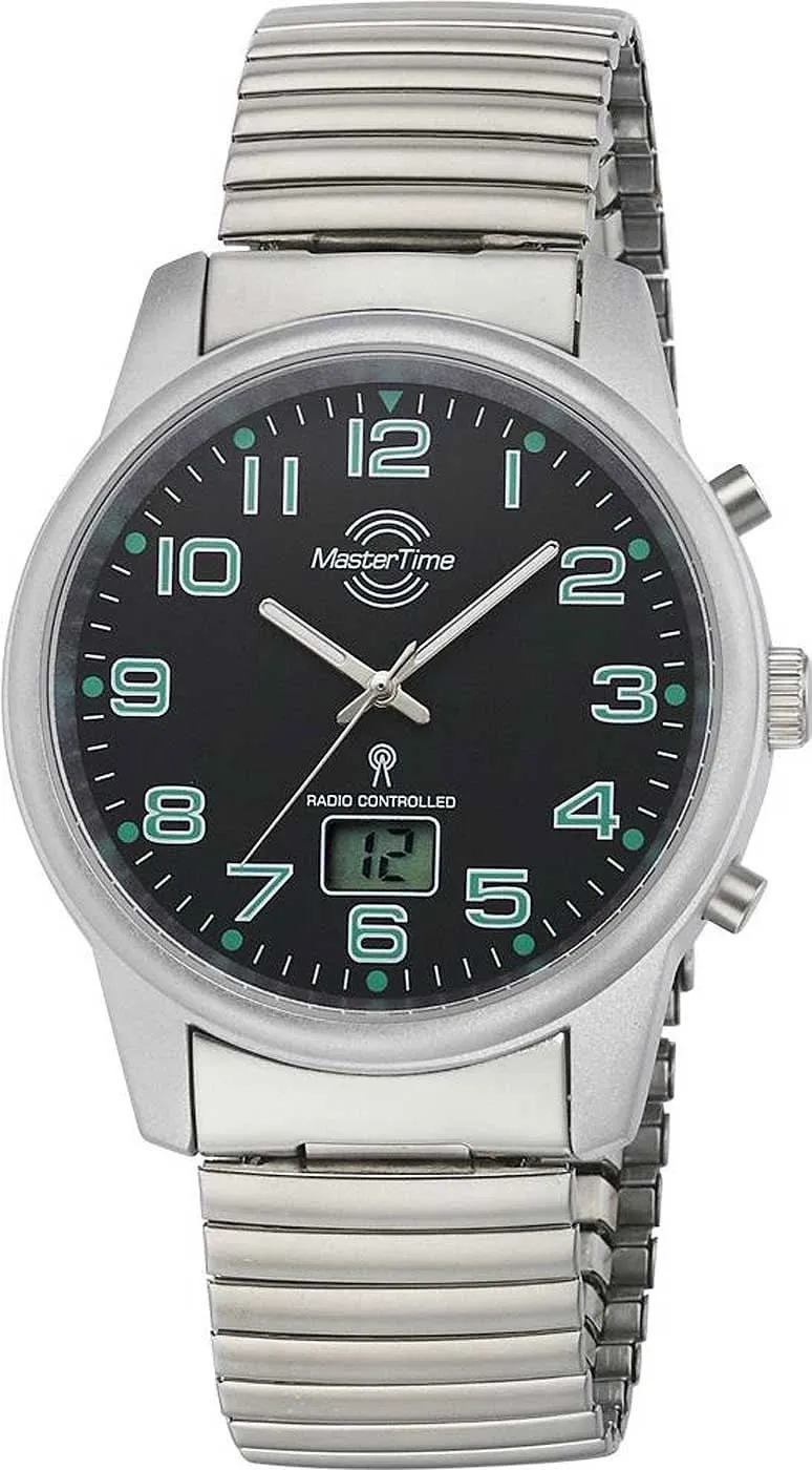Master Time Basic Funk MTGA-10763-22Z Herrenuhr • Höchste Präzision • Klare Ablesbarkeit