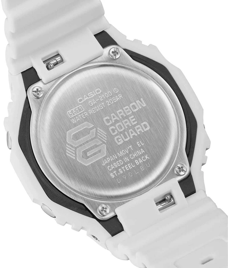 Casio G-Shock GA-2100-7A7ER Herrenuhr • Extreme Stoßfestigkeit • 20 Bar Wasserdichtigkeit
