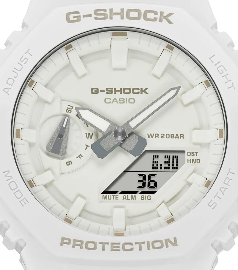 Casio G-Shock GA-2100-7A7ER Herrenuhr • Extreme Stoßfestigkeit • 20 Bar Wasserdichtigkeit