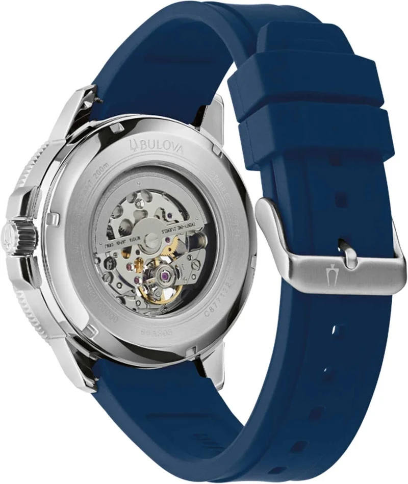 Bulova Marine Star 96A303 Herrenuhr • Automatikwerk • 200m Wasserdicht