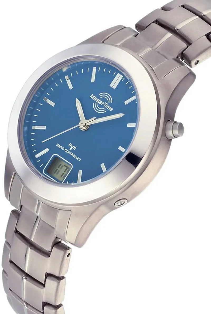 Master Time Expert Titan MTLT-10352-31M Damenuhr • Funktechnologie • Ultraleichtes Titan