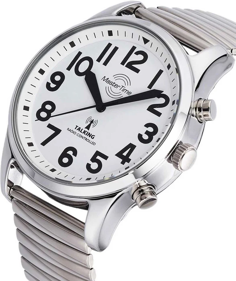 Master Time Talking MTGA-10691-61M Herrenuhr • Funk • Ansage