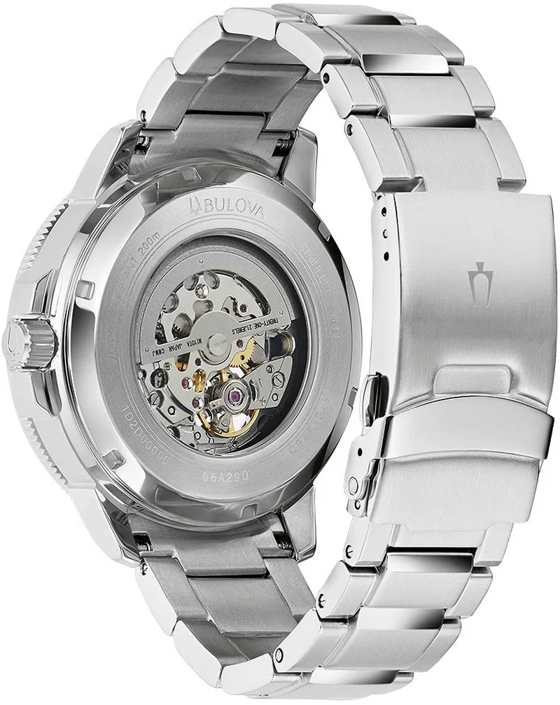 Bulova Marine Star 96A290 Herrenuhr • Automatikwerk • 200m Wasserdicht